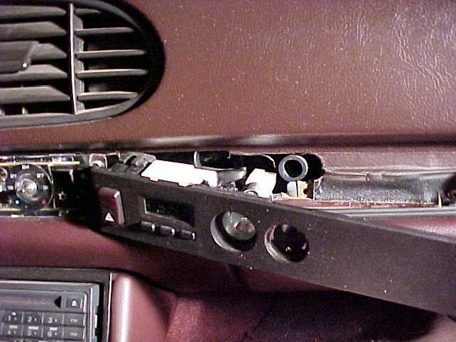 Clock and Temperature Control Unit Removal and Replacement